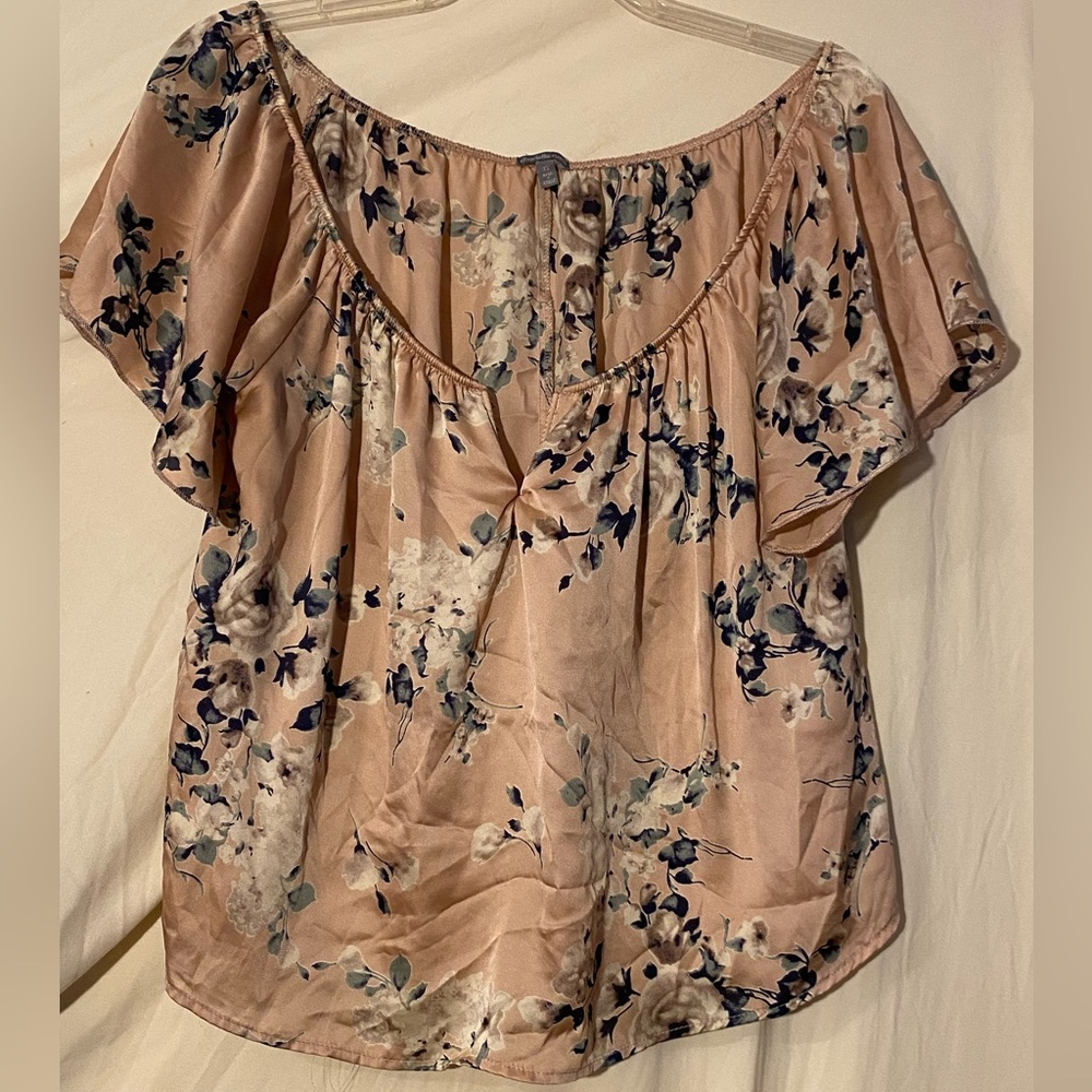 Charlotte Russe | Floral Crop Top | XL |